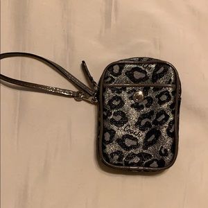 Coach Daisy Ocelot Phone Wallet